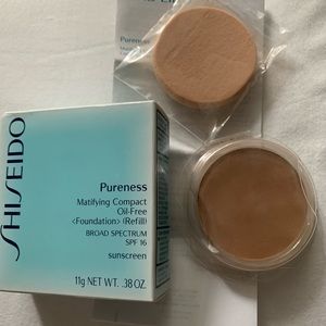 Shiseido Pureness Powered Foundation Refill #60 Natural Bronze SPF 16 NIB